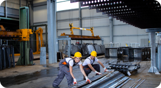 الهياكل المعدنية